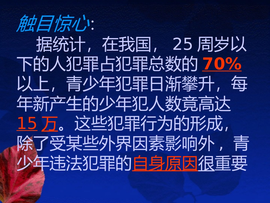 《杜绝不良行为,远离违法犯罪》PPT课件[安全主题班会PPT]_第2页