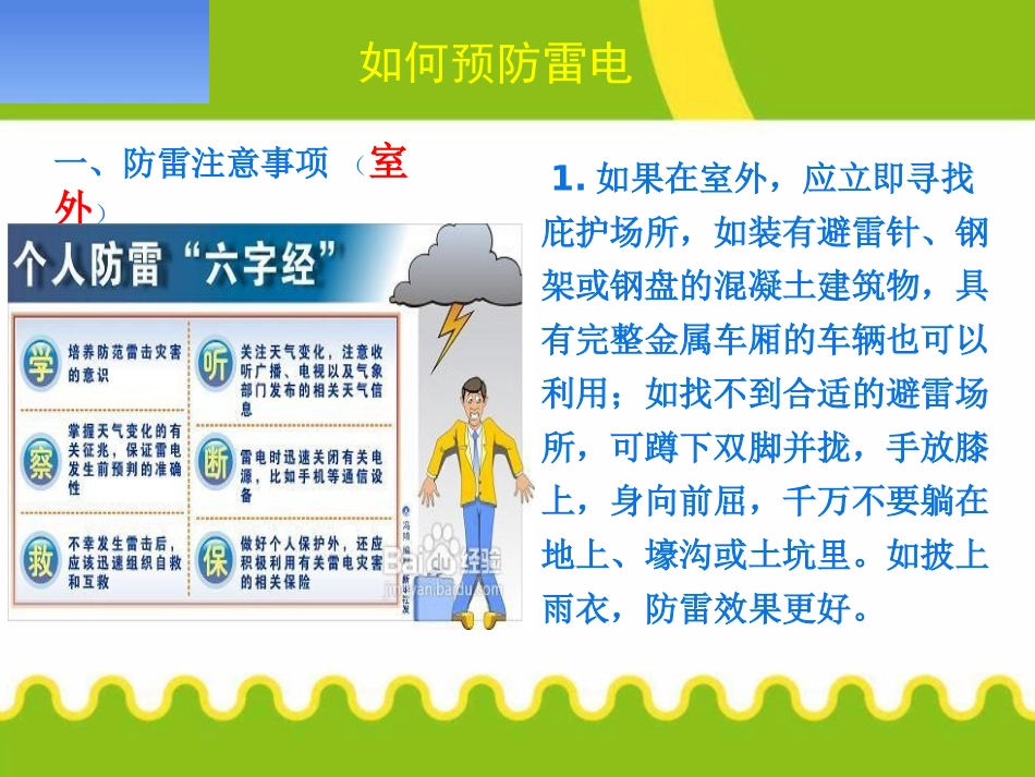 《防雷电 防溺水》PPT课件[安全主题班会PPT]_第3页