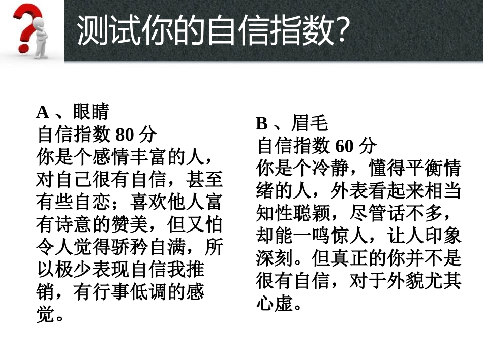 《你自信吗？》PPT课件[励志主题班会PPT]_第3页