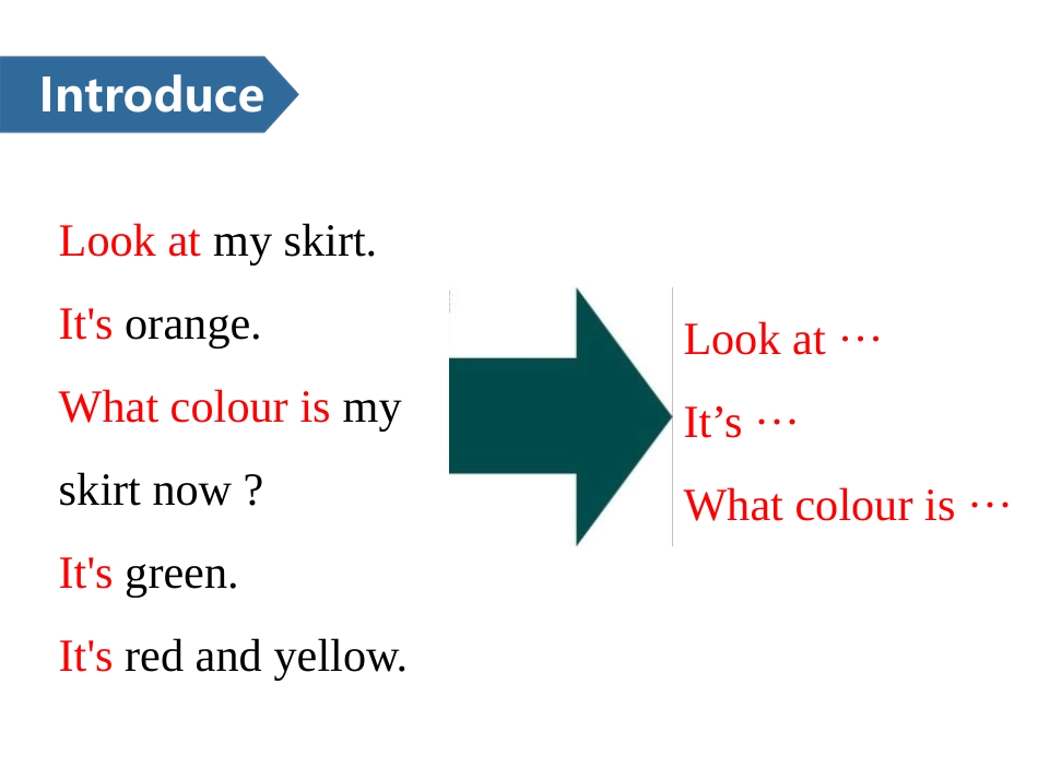 《Colours》PPT(第一课时)PPT课件_第2页