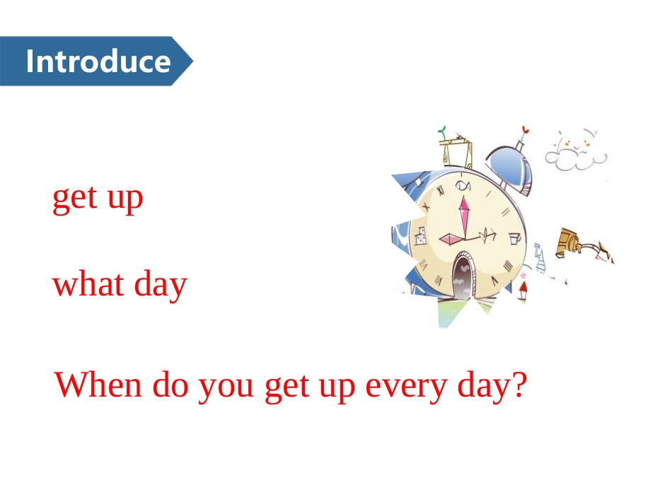 《My day》PPT(第一课时)PPT课件_第2页