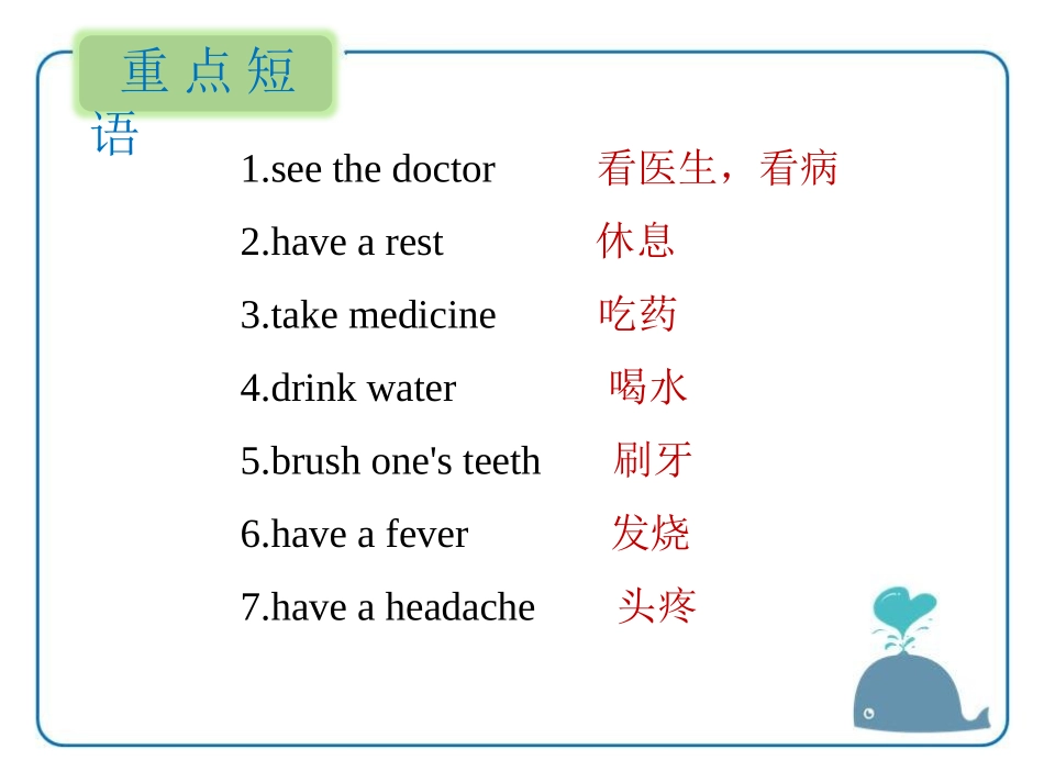 《Seeing the doctor》基础知识PPT课件_第3页