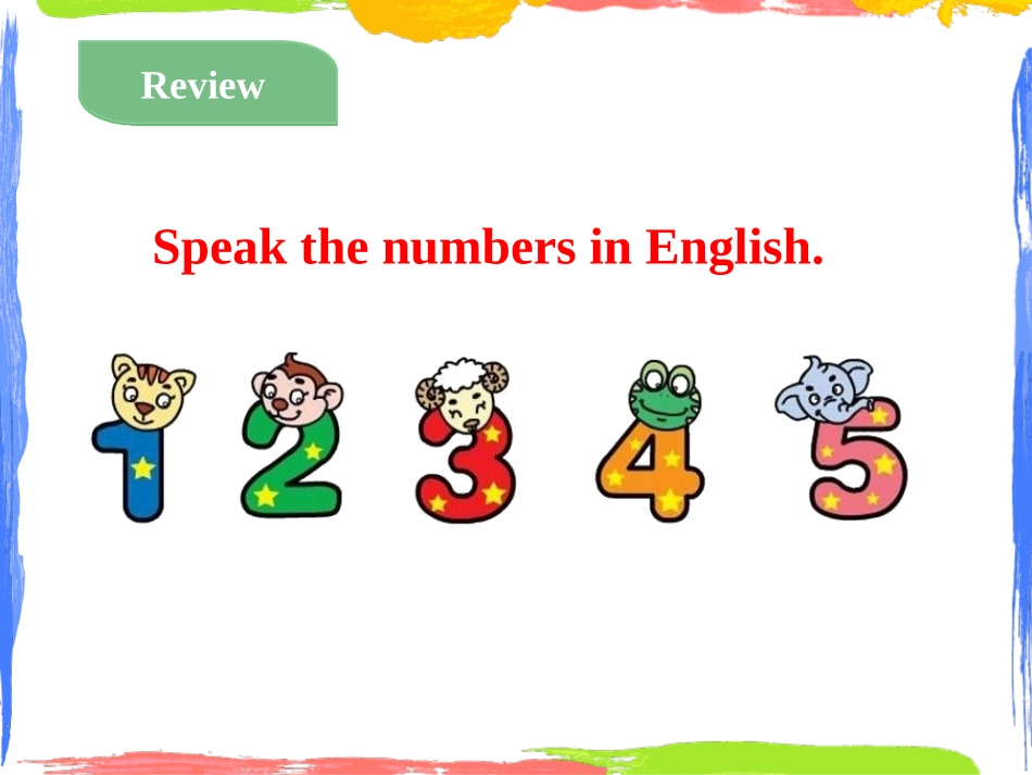 《Numbers6~10》School and Numbers PPT教学课件_第2页
