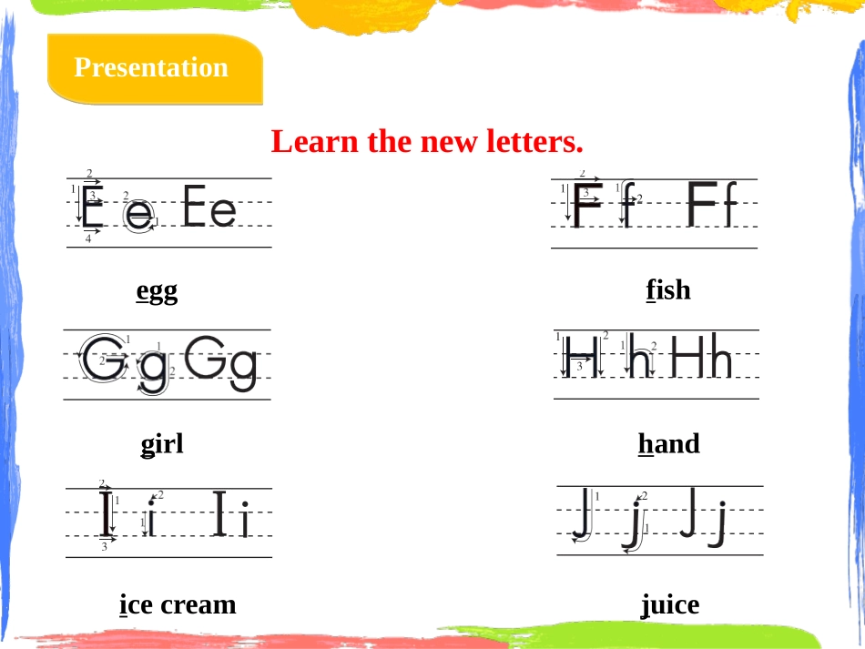 《Letters》Friends and Colours PPT教学课件_第3页