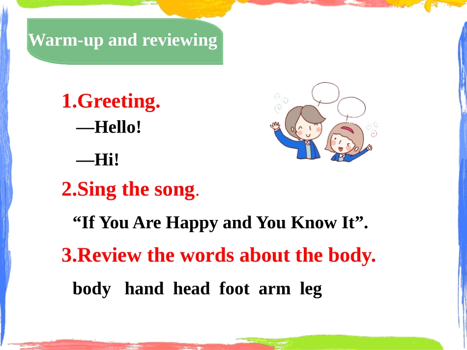 《Left and Right》Feelings and Body PPT教学课件_第2页