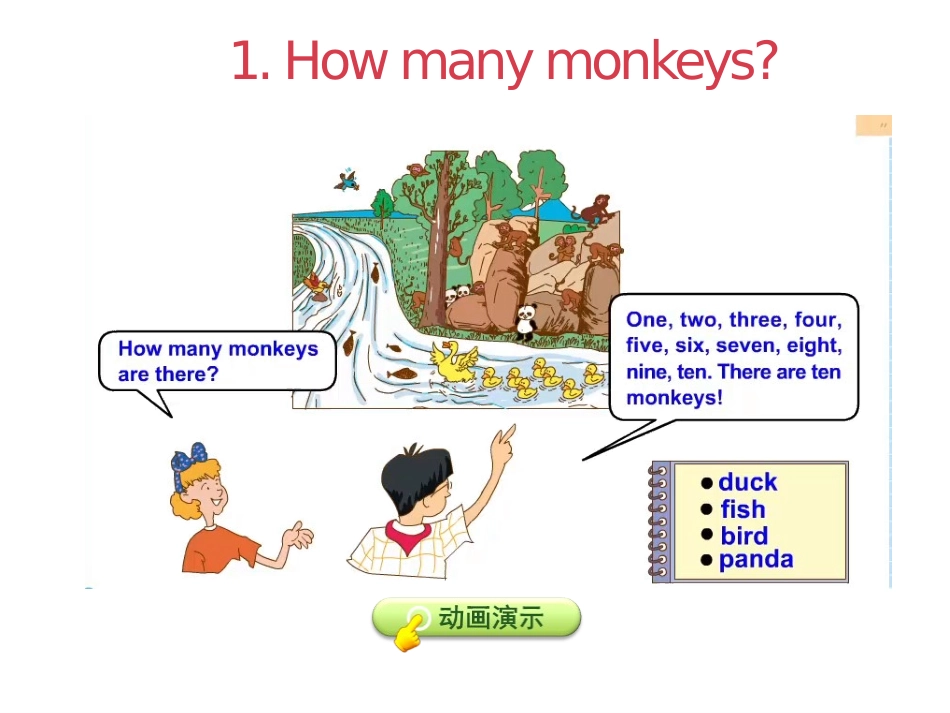《How many?》Animals at the zoo PPT课件_第3页
