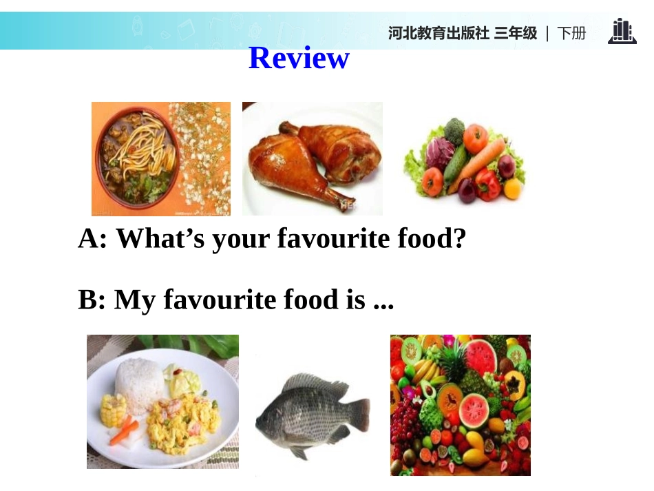 《Breakfast,Lunch and Dinner》Food and Meals PPT课件_第3页