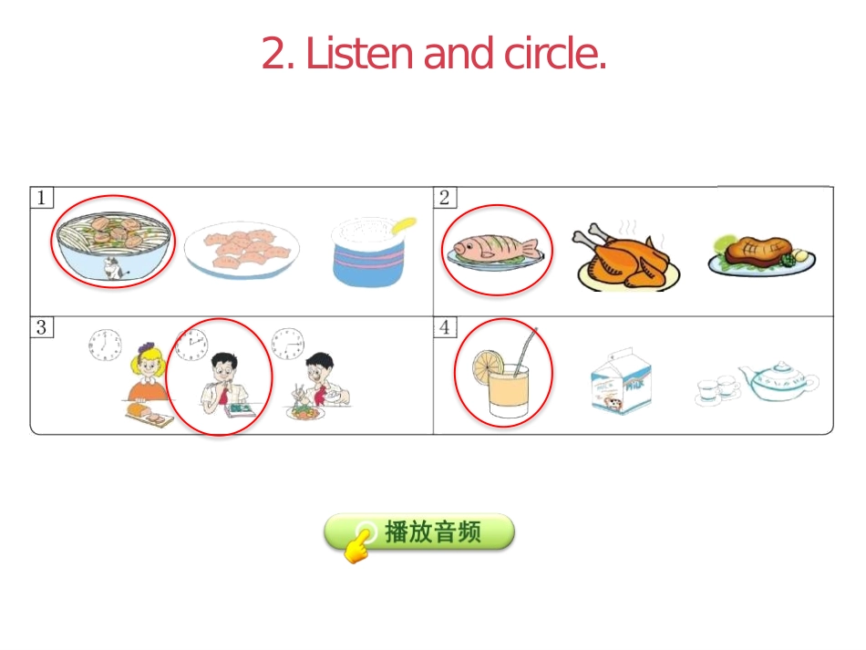 《Again,Please!》Food and Meals PPT课件_第3页