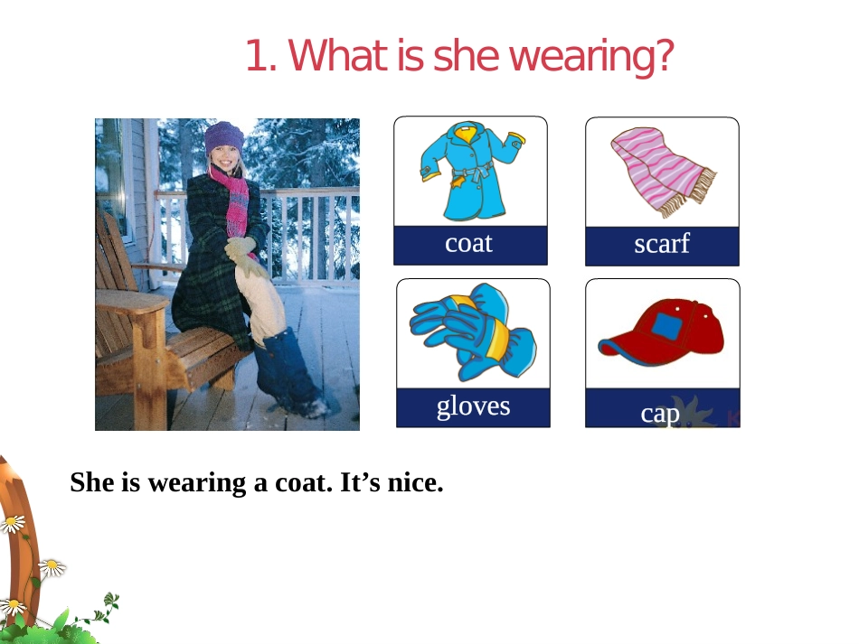 《Coat and Scarf》The Clothes We Wear PPT教学课件_第3页