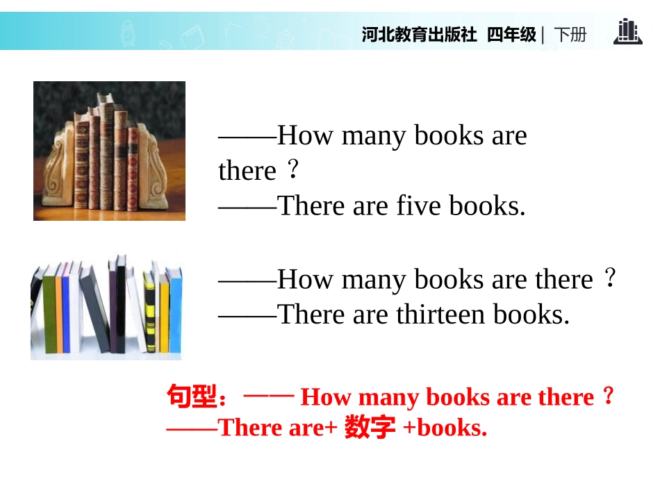《How Many Books Are There?》Hello Again! PPT教学课件_第3页