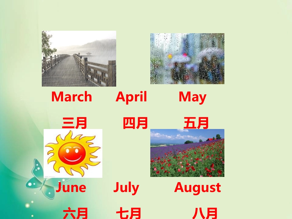 《Months of the Year》Days and Months PPT教学课件_第3页