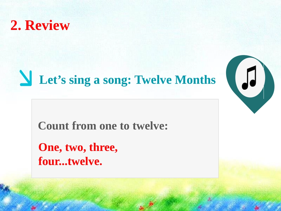 《First,Second,Third》Days and Months PPT课件_第3页