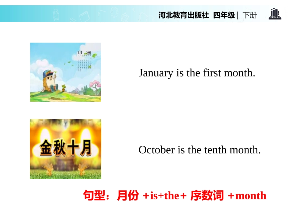《First,Second,Third》Days and Months PPT课件_第3页