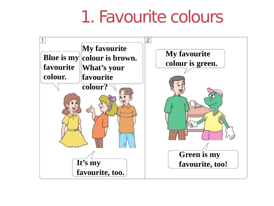 《My Favourite Colours》My Favourites PPT课件_第3页