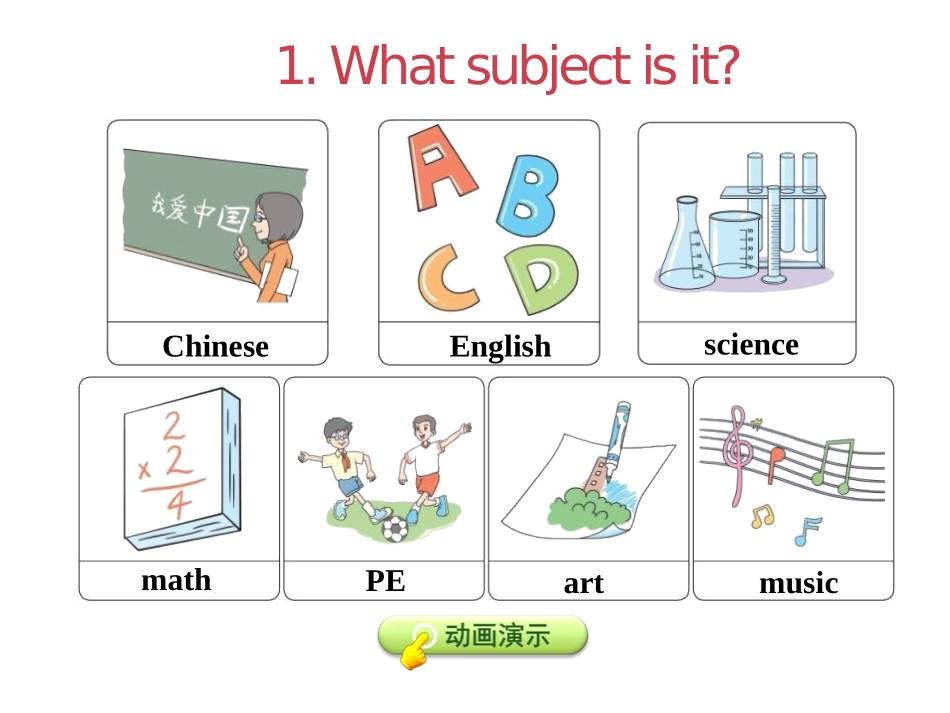 《My Favourite Subject》My Favourites PPT课件_第3页