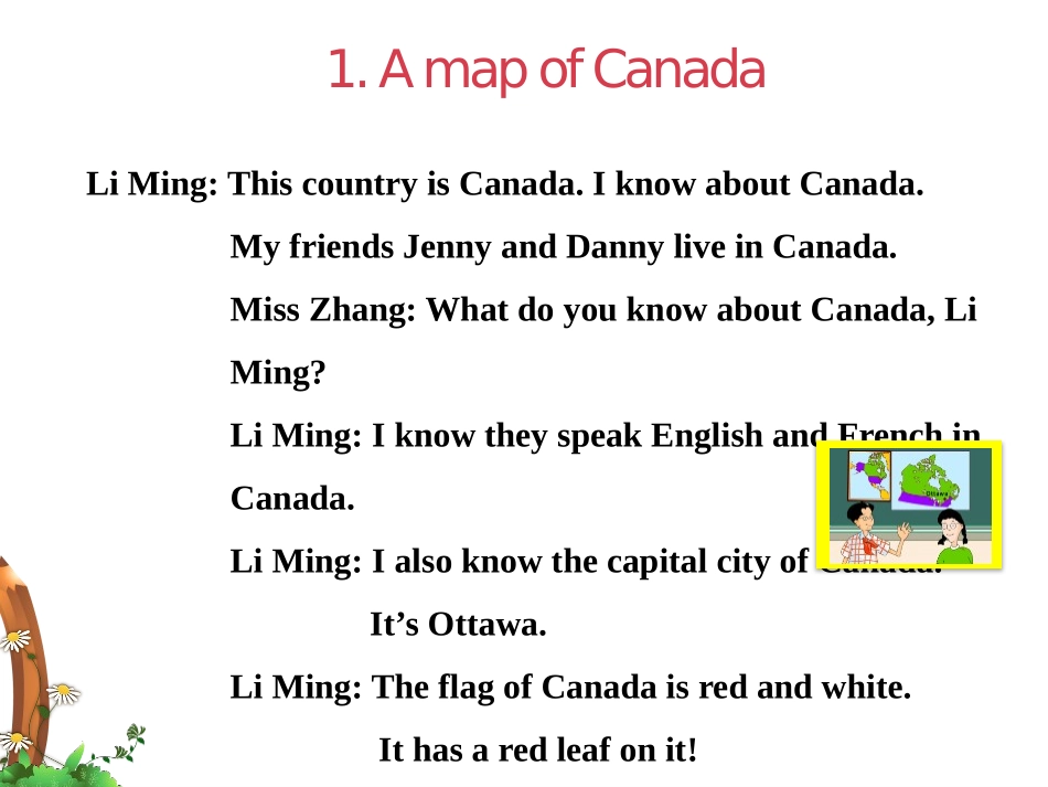 《Canada》My Country and English-speaking Countries PPT教学课件_第3页