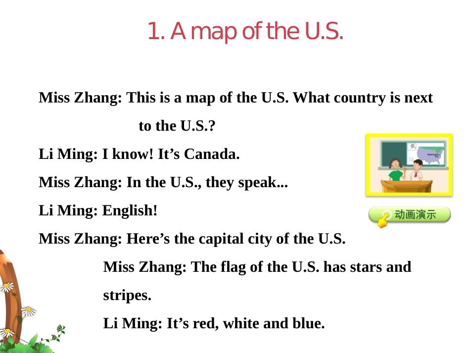 《The U.S.》My Country and English-speaking Countries PPT教学课件_第3页