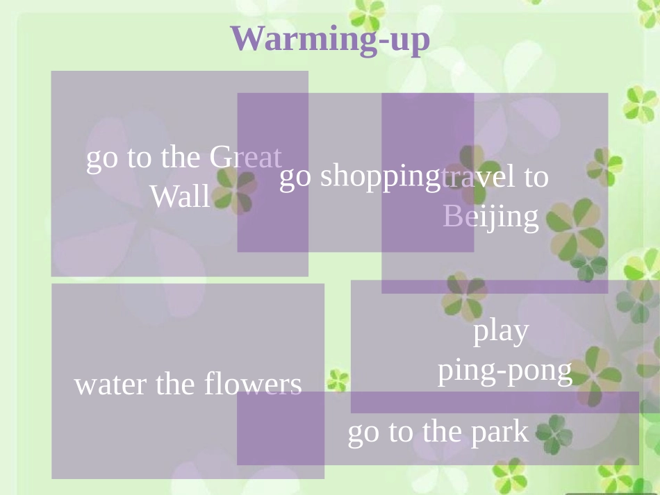 《May I Invite Danny and Jenny?》A Travel Plan PPT课件_第2页