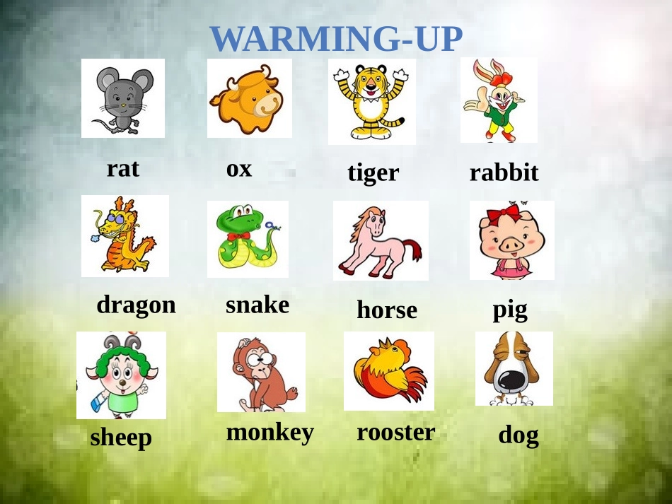 《Year Animals》Jenny and Danny Come to China PPT课件_第2页