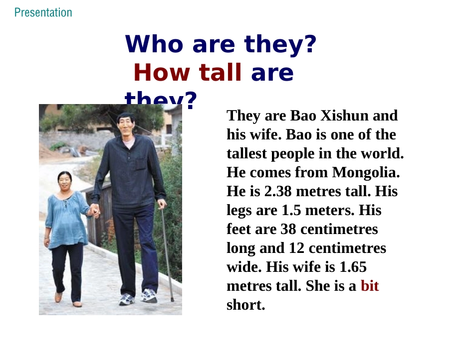 《Tall or Short》Body Parts and Feelings PPT课件_第3页