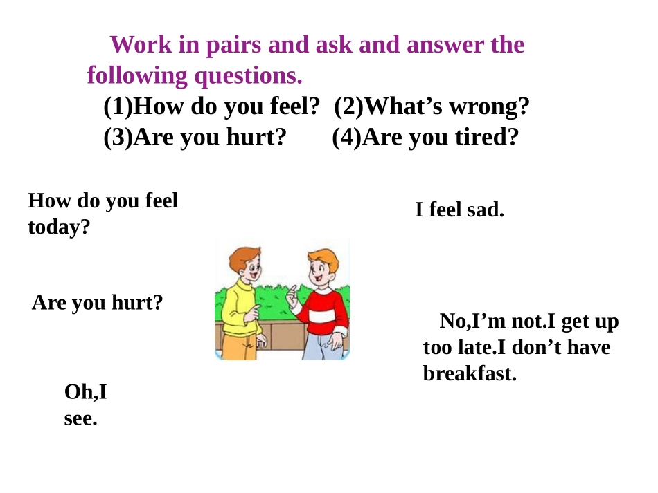 《Happy or Sad》Body Parts and Feelings PPT教学课件_第3页