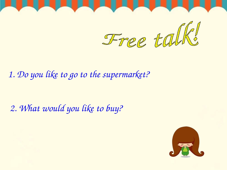 《I like the Supermarket!》Food and Restaurants PPT教学课件_第2页