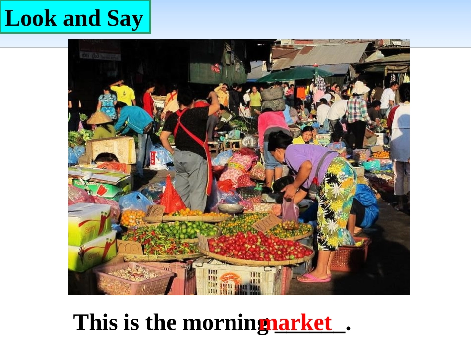 《At the Market》Food and Restaurants PPT课件_第3页