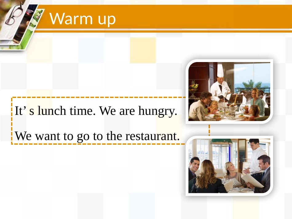 《In the restaurant》Food and Restaurants PPT免费课件_第2页