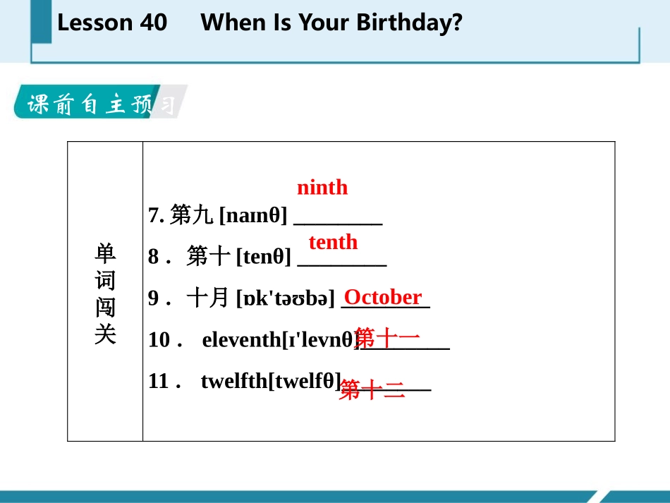 《When Is Your Birthday?》Days and Months PPT课件_第3页