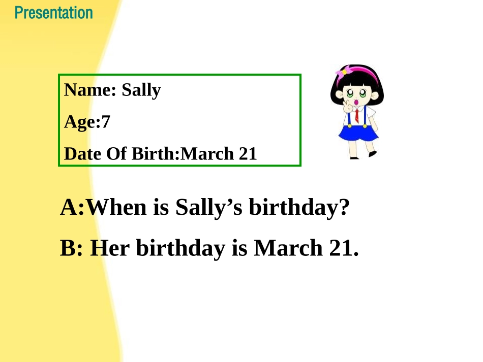 《When Is Your Birthday?》Days and Months PPT课件_第3页