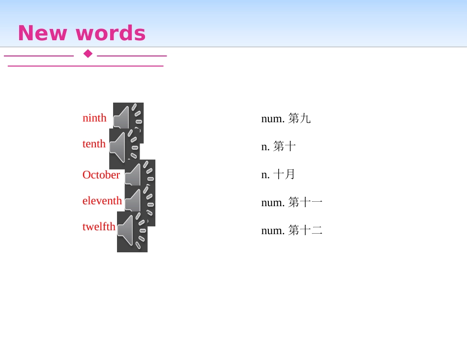 《When Is Your Birthday?》Days and Months PPT免费课件_第3页