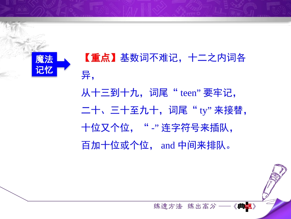 《语法点集中攻坚》Days and Months PPT课件_第3页