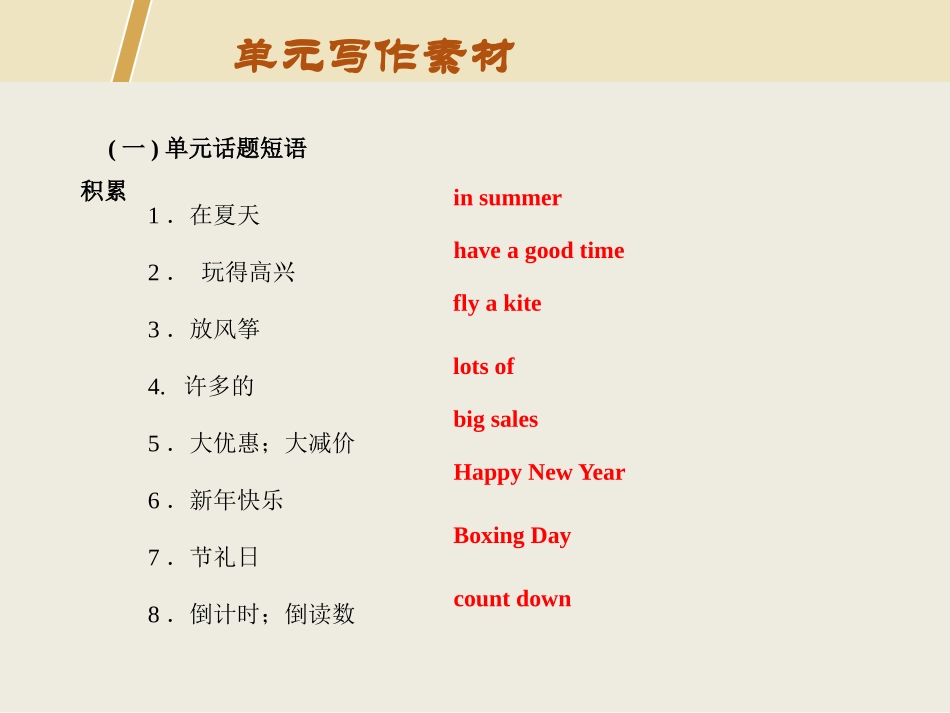 《Writing》Days and Months PPT课件_第3页