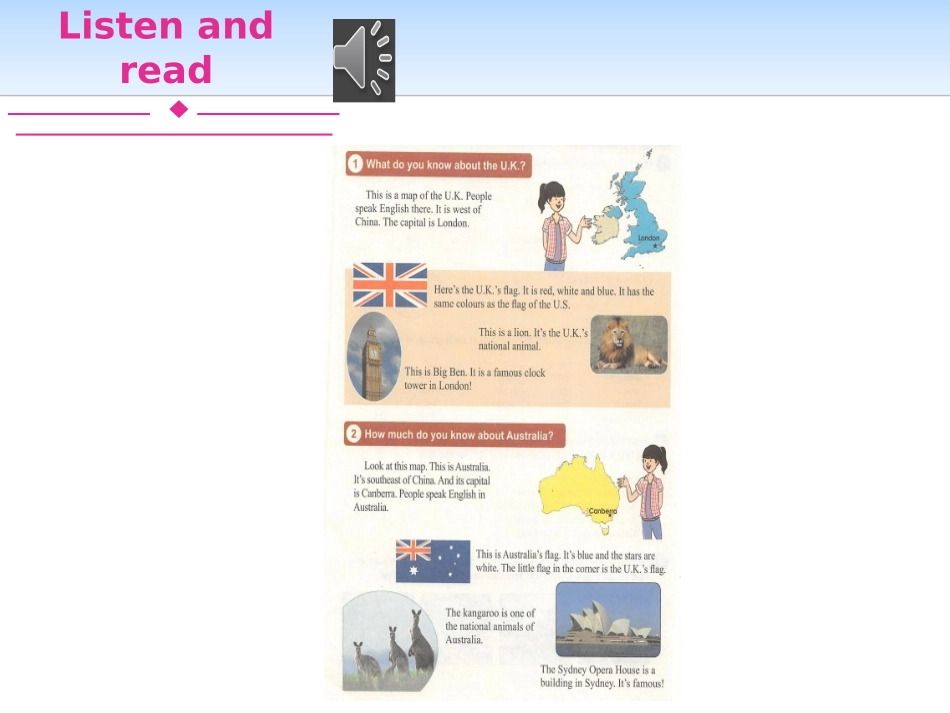 《The U.K.and Australia》Countries around the World PPT课件_第3页