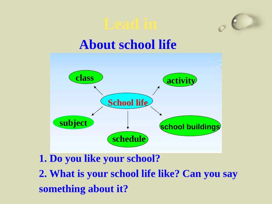 《How Is School Going?》School Life PPT教学课件_第3页