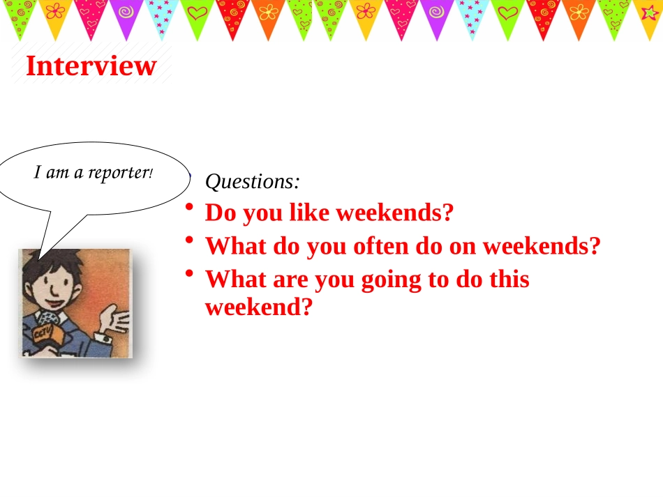 《Big Plans for the Weekend》After-School Activities PPT课件_第1页