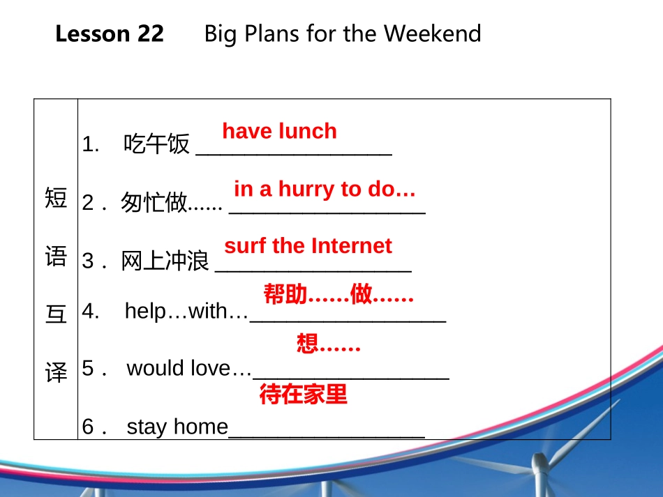 《Big Plans for the Weekend》After-School ActivitiesPPT课件_第3页