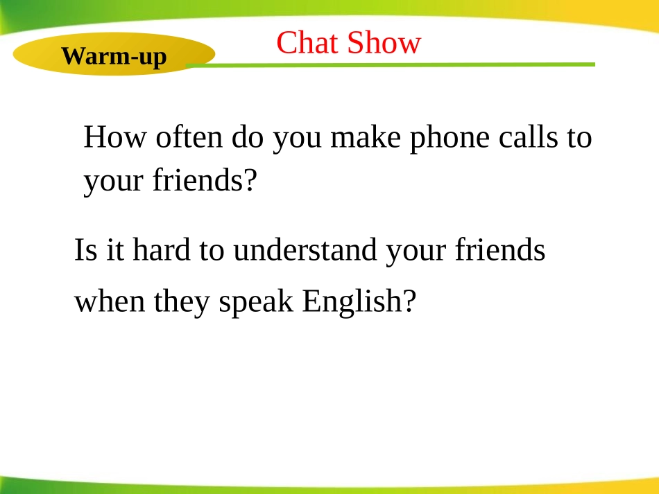 《A Phone Friend》I Love Learning English PPT课件_第3页