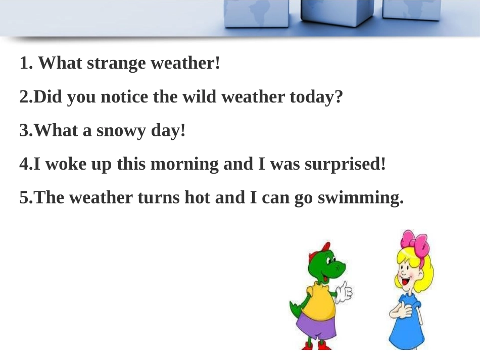 《What Strange Weather!》Seasons PPT教学课件_第3页