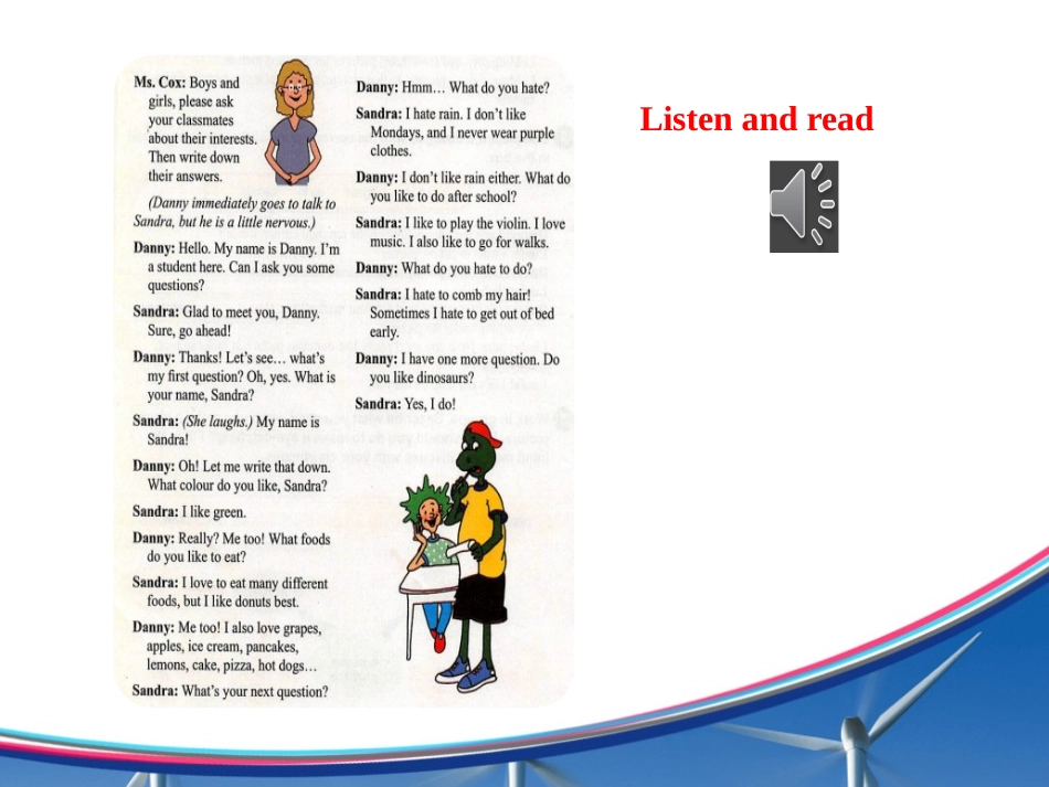 《Getting to know you》Me and My Class PPT课件_第3页