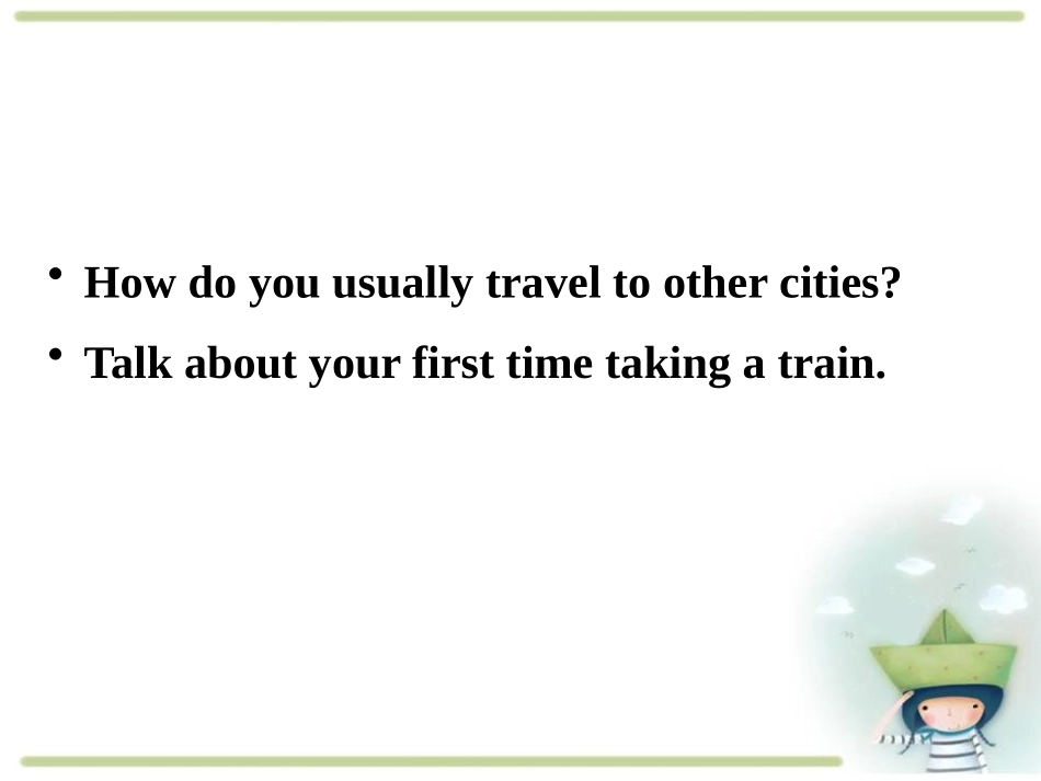 《Trains Go Faster!》Go with Transportation! PPT课件_第3页