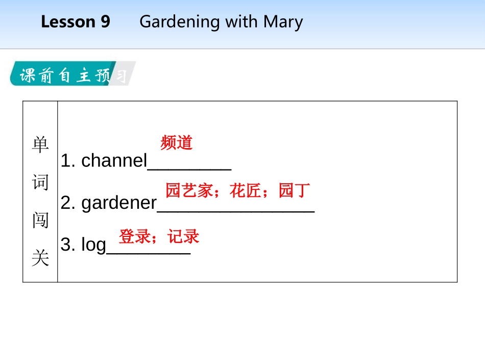 《Gardening with Mary》Plant a Plant PPT课件_第2页