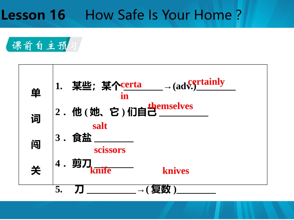 《How safe is your home?》Safety PPT课件_第2页