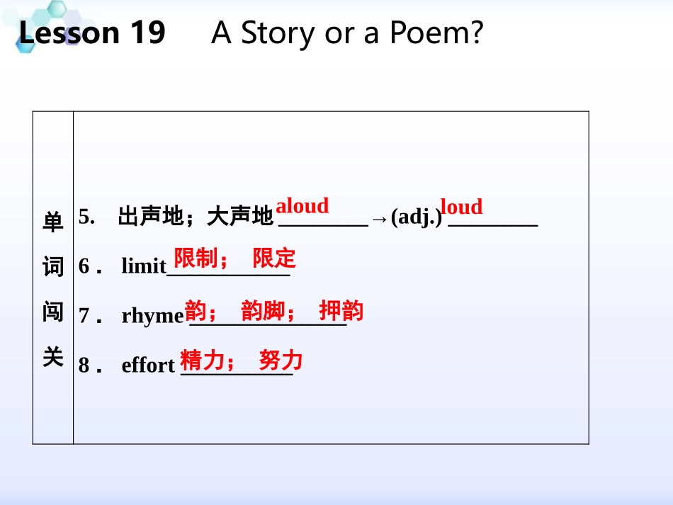 《A Story or a Poem?》Stories and Poems PPT课件_第3页