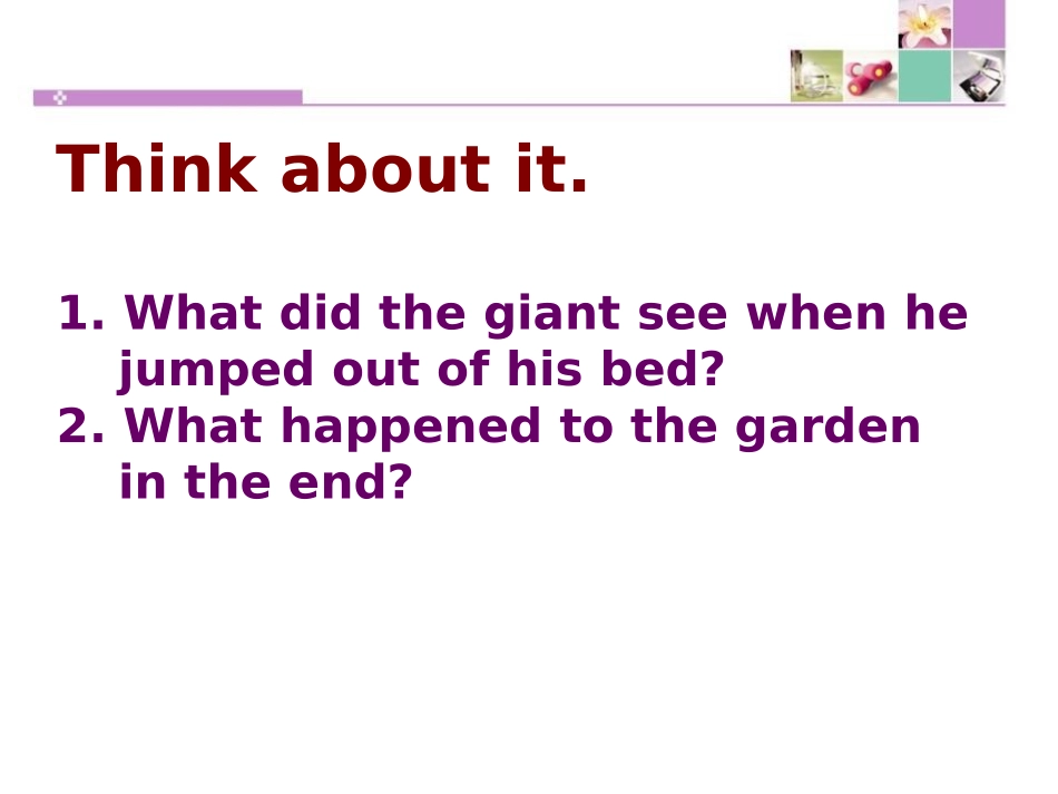 《The Giant》Stories and Poems PPT课件_第3页