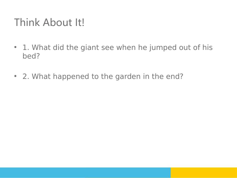 《The Giant》Stories and Poems PPT课件_第2页