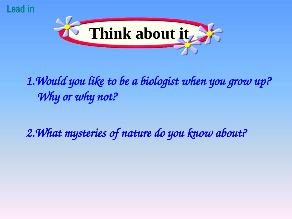 《The Study of Living Things》Look into Science! PPT课件_第3页