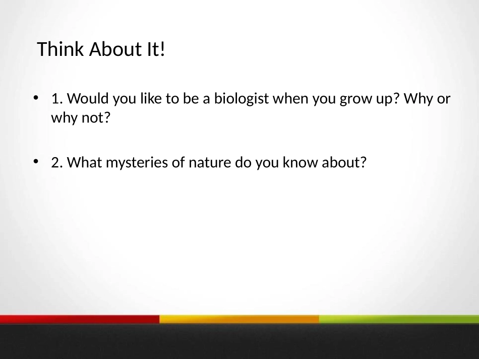 《The Study of Living Things》Look into Science! PPT课件_第2页