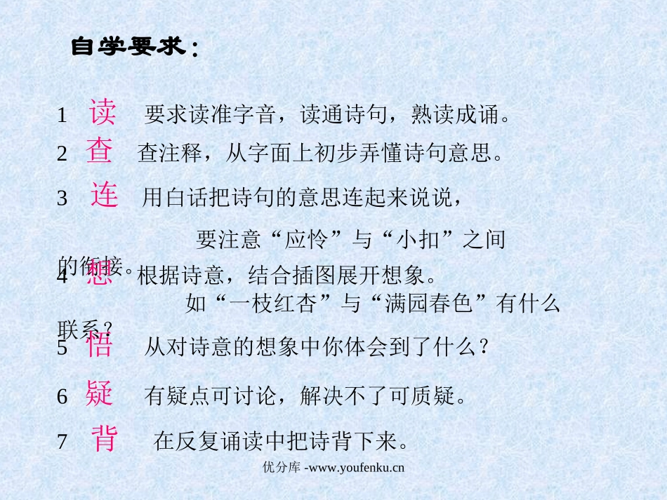 《游园不值》PPT课件[北师大版四年级语文下册]_第2页