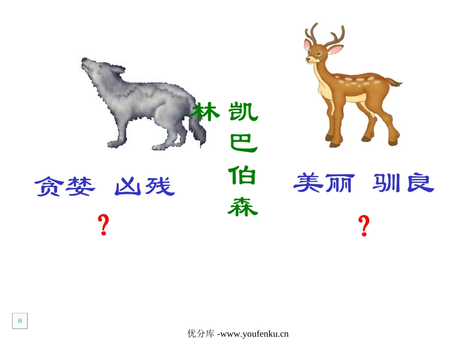 《狼和鹿》PPT课件[苏教版三年级语文下册]_第2页